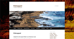Desktop Screenshot of kidnapped.cumbernauldtheatre.co.uk